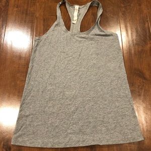GRAY LULULEMON TANK